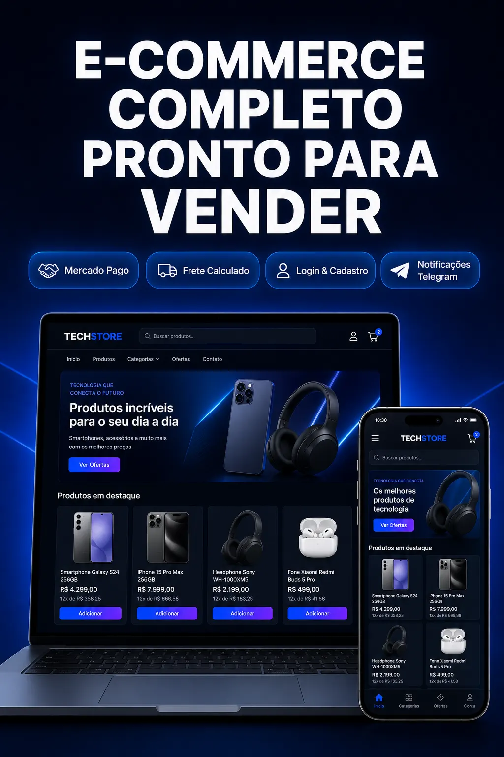 AL TechStore — vitrine de produtos