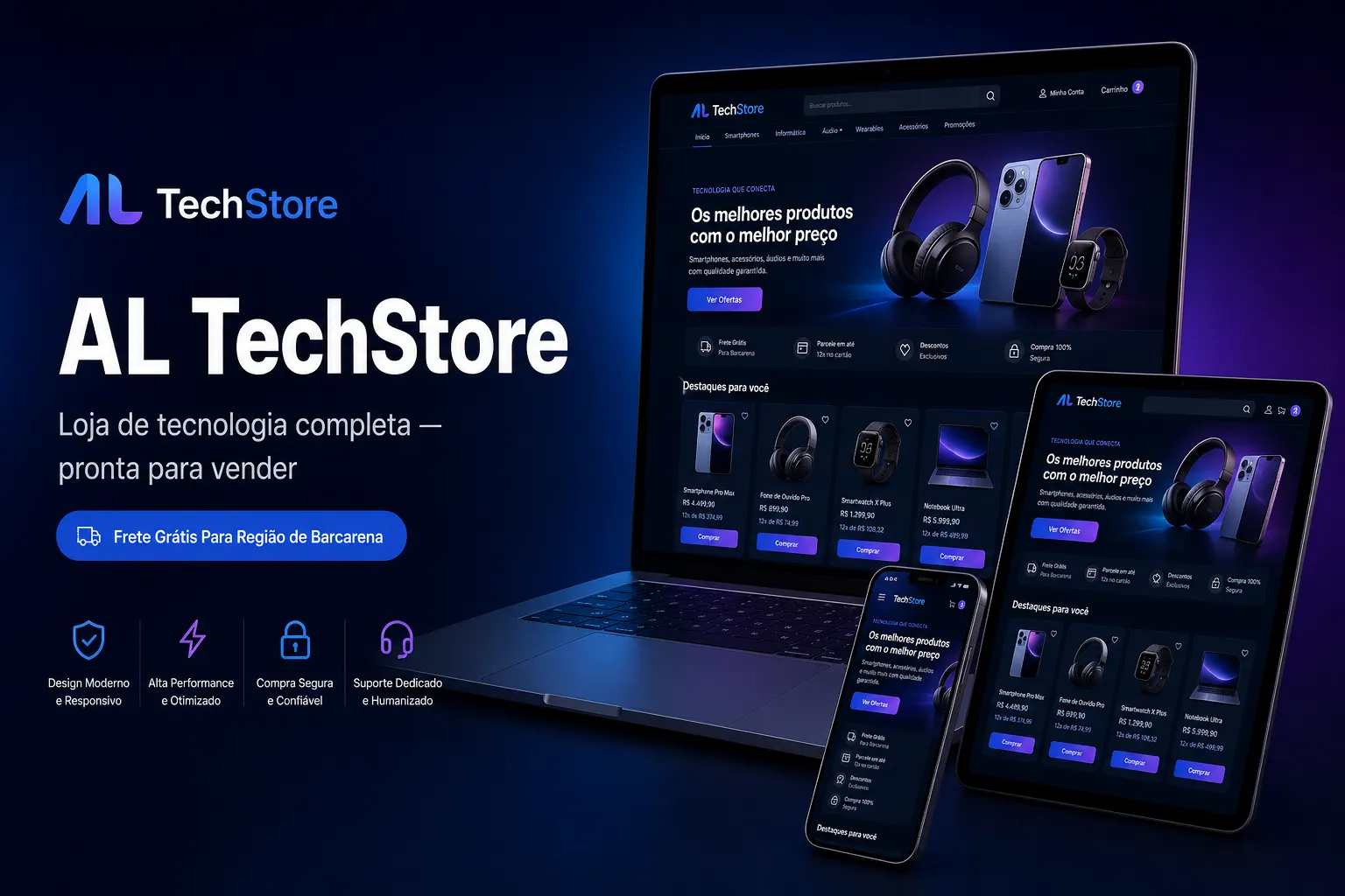 AL TechStore — página inicial
